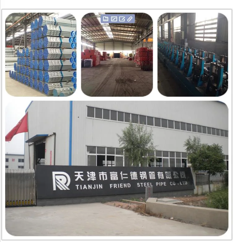 Wholesale Manufacturer Steel Iron Pre Hot DIP Galvanized Pipe for Greenhouse