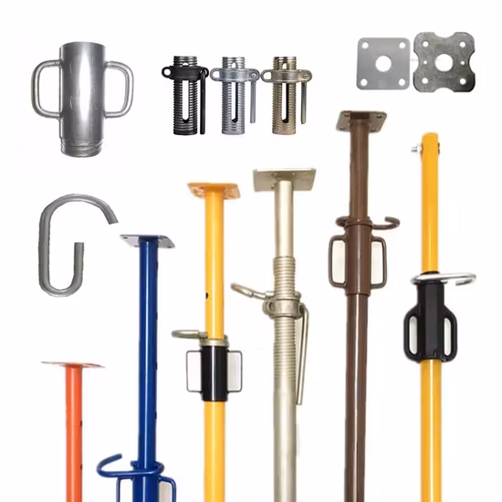 Suporte de andaime telescópico para escoramento de laje