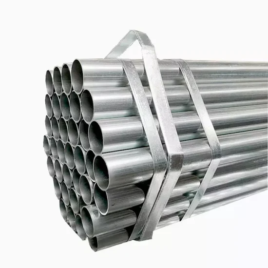 Tubo de aço galvanizado redondo de carbono ASTM A53 A500 com preço barato