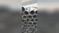 Tubos de aço carbono galvanizados de 6 polegadas para andaimes Gi Tube